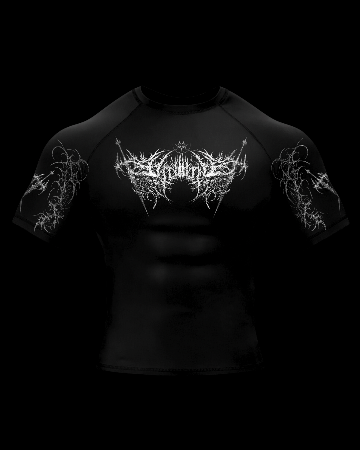 ETERNAL SOVEREIGN I — Wraith Black Compression Shirt