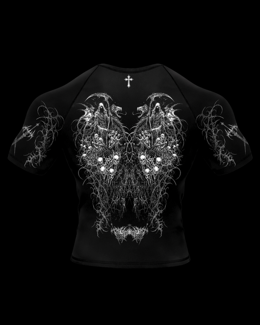 ETERNAL SOVEREIGN I — Wraith Black Compression Shirt