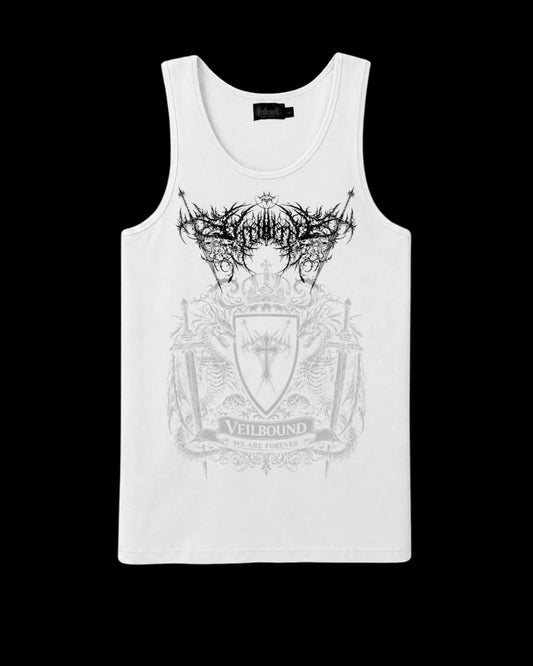 ETERNAL SOVEREIGN I
RIBBED TANK — Ivory Ash